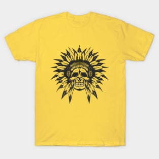 Black Chief Headress T-Shirt